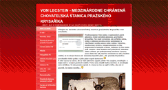 Desktop Screenshot of lecstein.sk